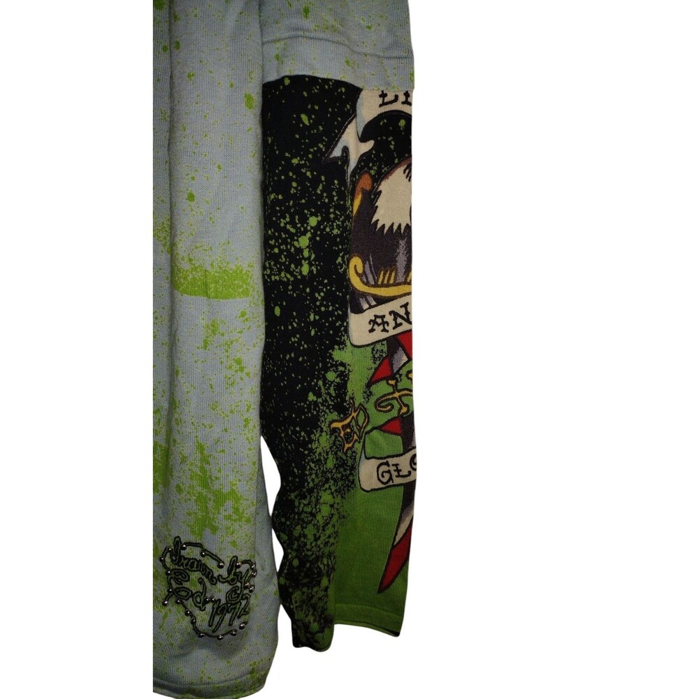VTG Ed Hardy Men's Shirt Size XL Long Sleeve Y2K New w/out Tags (PLEASE READ) - Picture 5 of 10